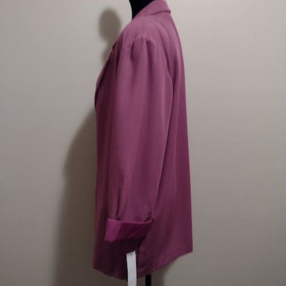 Sag Harbor, Mauve Color Jacket, Size-16, New - Picture 4 of 5